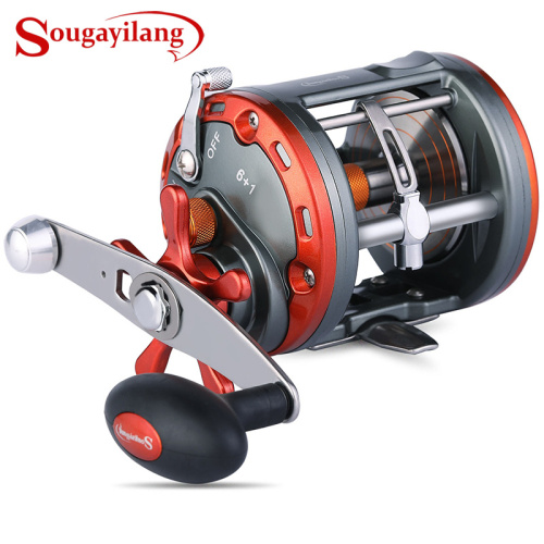 Sougayilang Carp Fishing Reels 4000 6000 Series Spinning Fishing Reel 15KG  Max Drag with Free Spool Powerful Carp Fishing Tackle