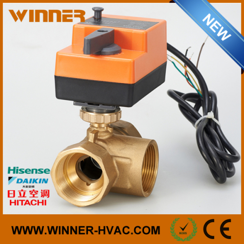 Water Flow Control Ball Valve for HVAC System