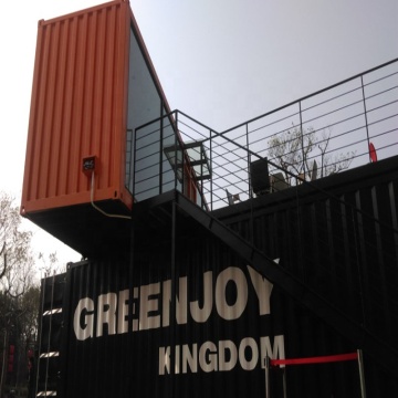 glass wall store prefabricated shipping container homes