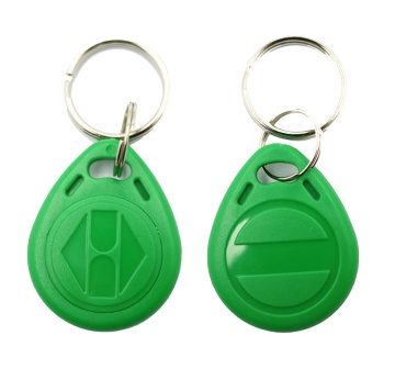 RFID Key Tag with Ring: Normal Kind Programmable T5577, 125KHz Technology