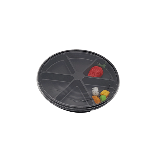 Thermoformed Round Nut Food Blister Plastic Tray