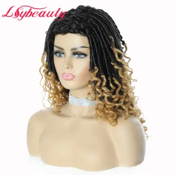 LSY Throw On And Go Super Easy Headband Wigs 100 Non Lace Glueless Human Hair Half Human Wigs