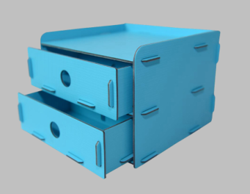 New Design Witorange Metal Edge Transparent Box Storage Box
