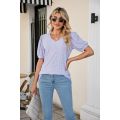 loose Ladies Tops women's t-shirts knitted