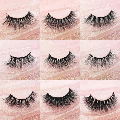 Private Label Lashes 3D Mink Lashes Wholesale Eyelashes