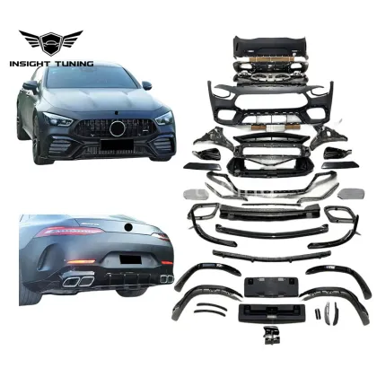 2019-2021 Mercedes-Benz AMG GT Car Bumper Body Kit Upgrade: Facelift and GT 63s Design