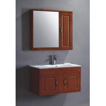 wood bathroom vanity