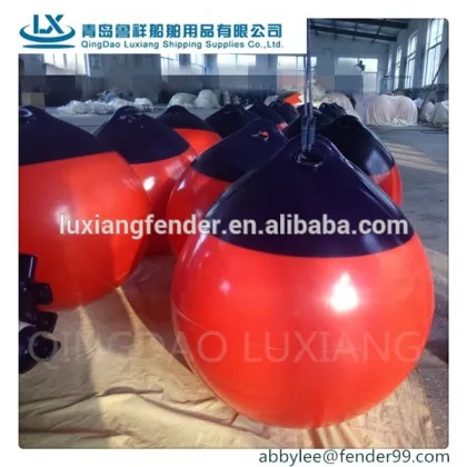 luxiang brand orange A type marine marker mooring buoy