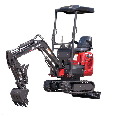 towable backhoe1.2T XN12-8small excavator earth moving machine