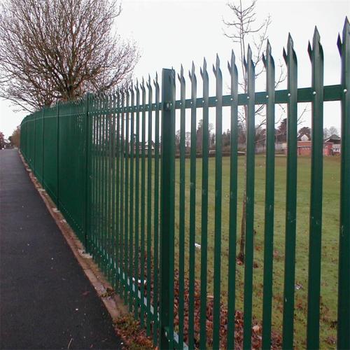 Berkualiti tinggi Galvanized Security Steel Palisade Pagar