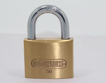 50mm Thick Brass Padlock Brass Cylinder