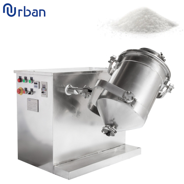 3D Blender Mixer Rotating Drum Washing Powder Mixing Machine
