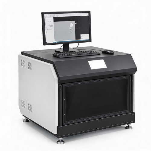 Закрытый зеленый лазерный гравировальный станок 300X400X100 мм