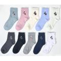 Mens colorful patterned casual crew socks