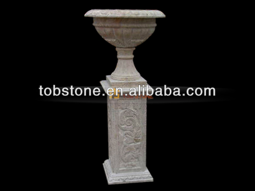 rectangular stone planter