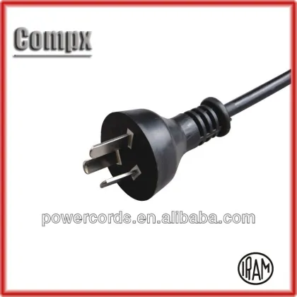 IRAM 3 pins Argentine power cord