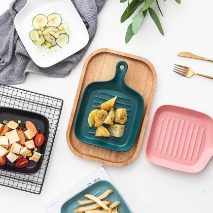 square plate ceramic dinner plates plates sets