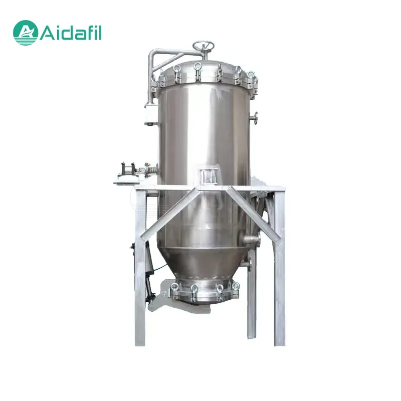 Stainless Steel 316 Pressure Leaf Filter for Energy Saving Dreg Edible Oils Treatment