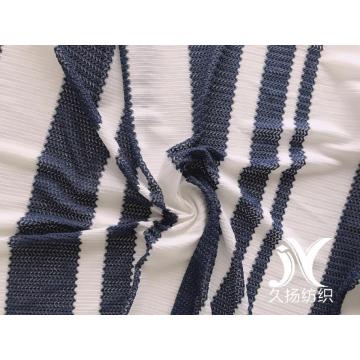 Crochet Stripe Mesh Fabric