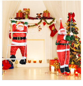 50cm Rope Santa Climbing Ladder - Christmas Decorations