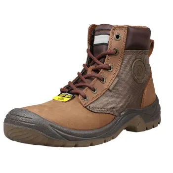 New Design High Top Leather Cheap Construction Safety Boots for Men
