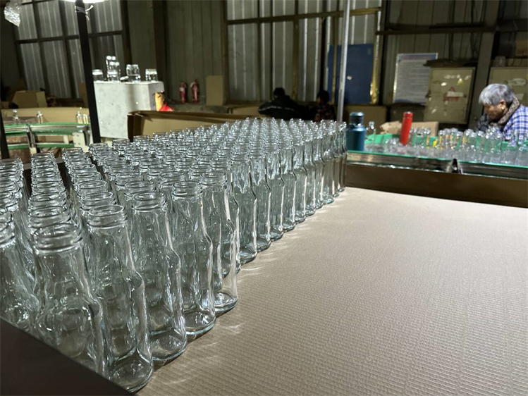 Glass Bottle Production