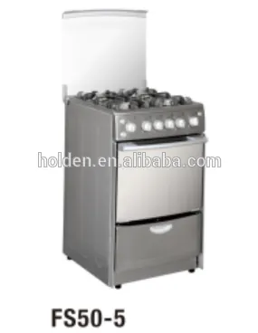 FS50-5 4 burner gas cooker with oven