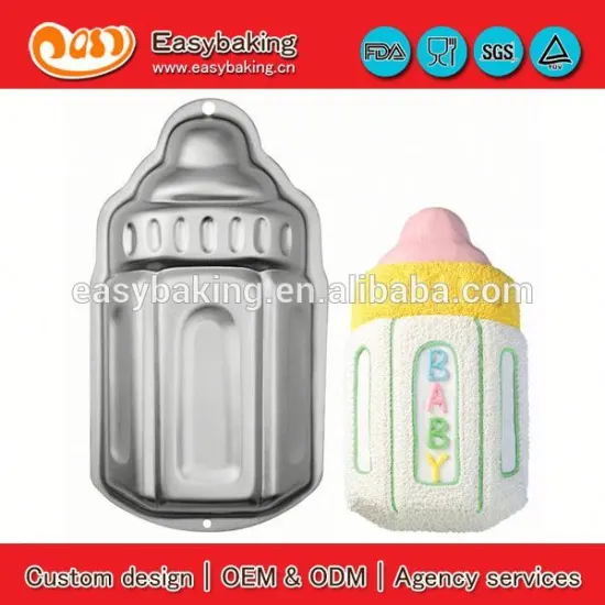 Wholesale custom baby feeder aluminum mold cookie cutter metal cake pan for cake decorating