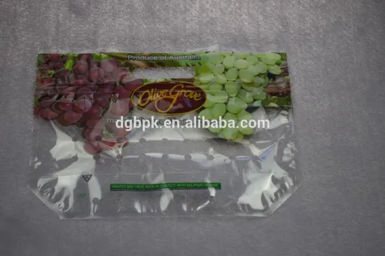 Custom design fruit bag for grape packing