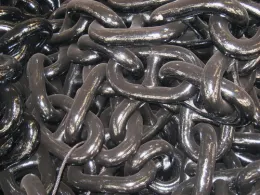 marine stud link anchor chain