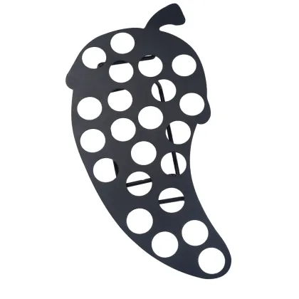 Non-Stick Black Chili Pepper BBQ Roasting Rack: Your Perfect Outdoor Grilling Companion