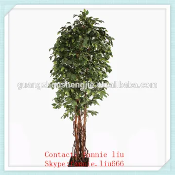 2014 New style Artificial banyan tree /high imitation ficus tree/indoor plastic ficus tree
