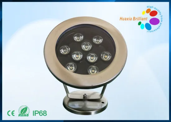 24v Edison 9 Watt Underwater Led Lights Color Changing For Aquarium