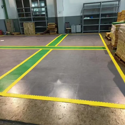 Interlocking PVC Industrial Floor Garage Flooring