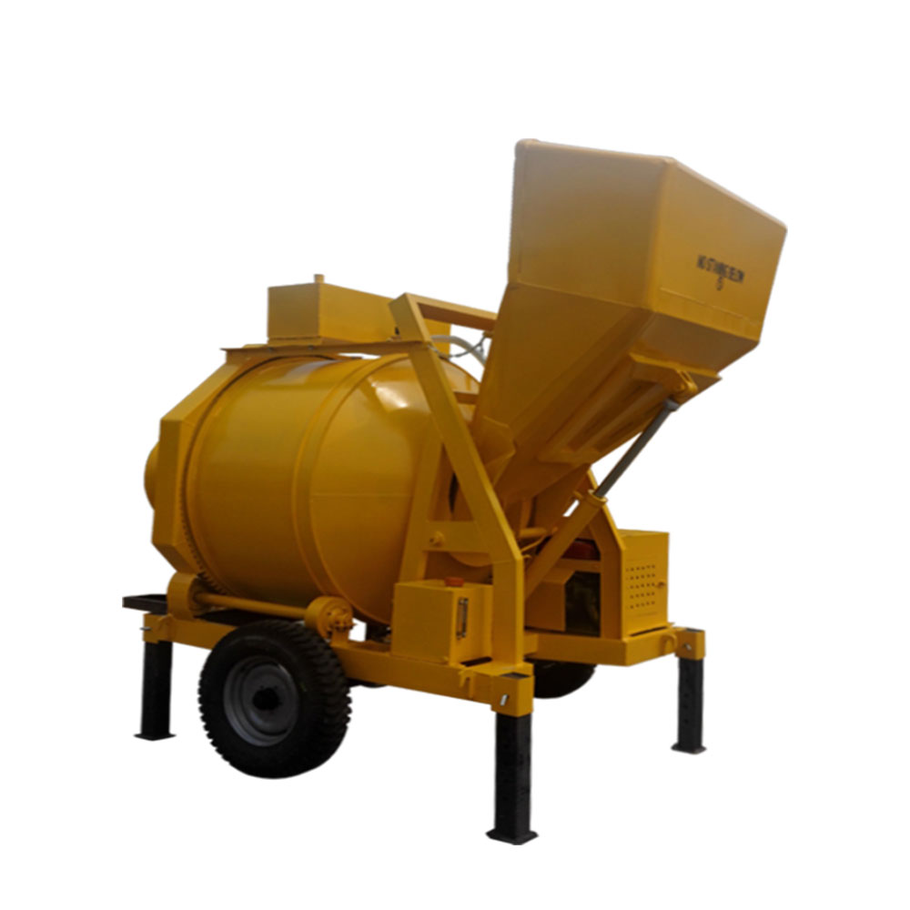 JZC series mobile cement 350 drum concrete mixer