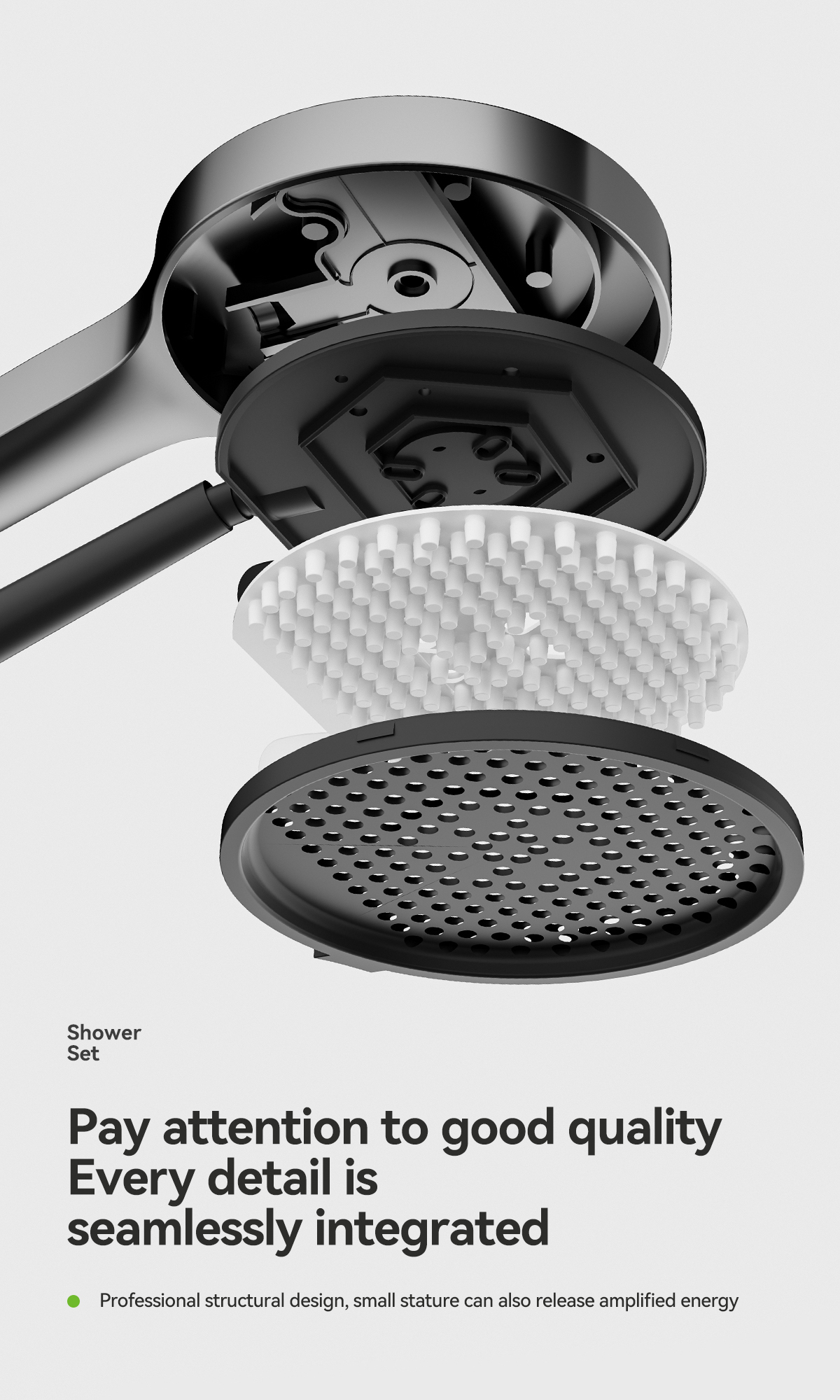 the material of 3029 shower hand