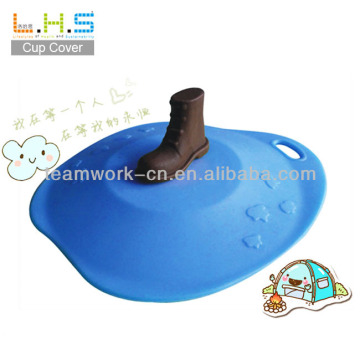 Promotional soft universal cup lid seal lid for coffe mug