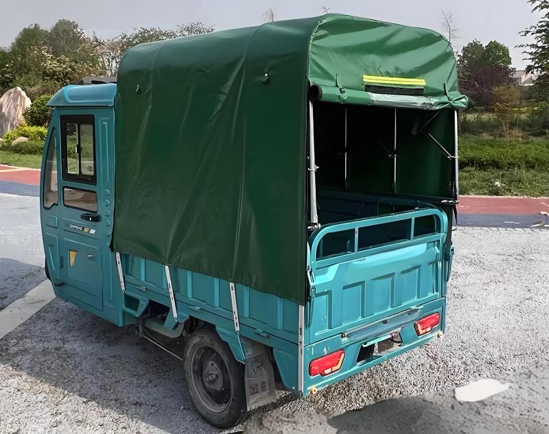 Waterproof and rainproof three wheeled vehicle with canopy