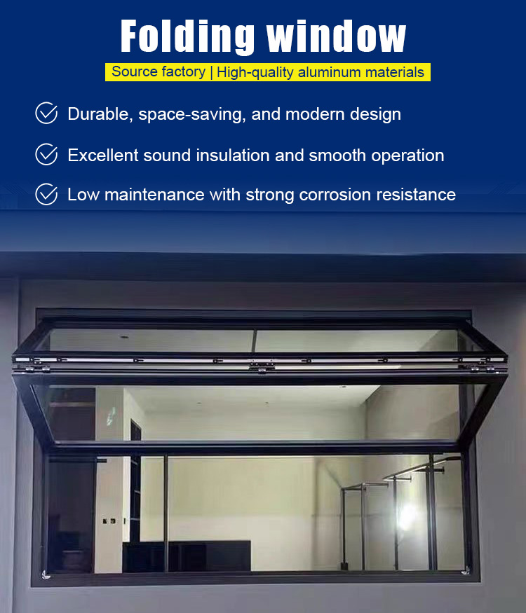 Vertical Folding Window — Detailed View