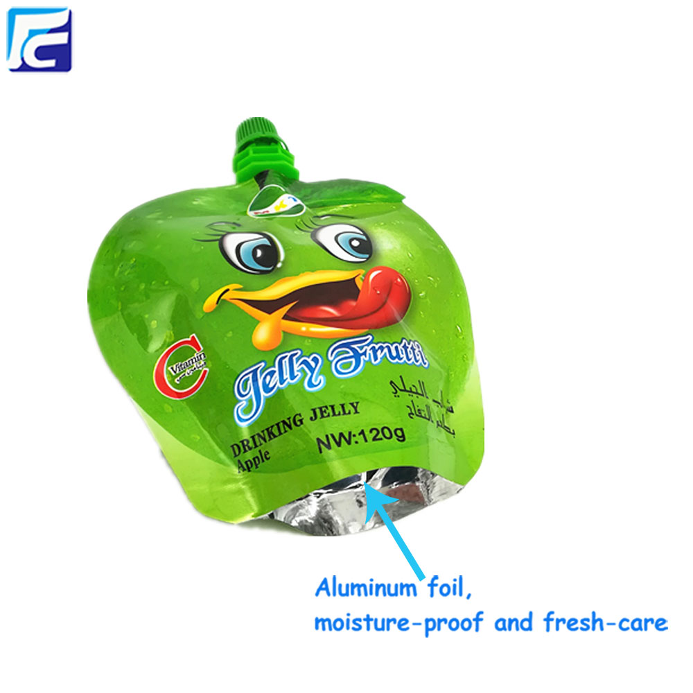  juice plastic bag with spout