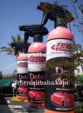 Large advertising inflatable fire extinguisher