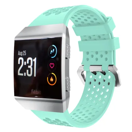 Sport Silicone Wristband Watch Bracelet Strap For Fitbit Ionic Smartwatch Belt Watchband For Fitbit Ionic Adjustable Accessories