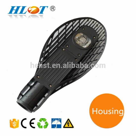 Outdoor empty street light housing 50w aluminium cob led light heat sink