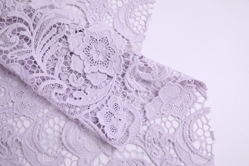3D Chemical Lace Fabric