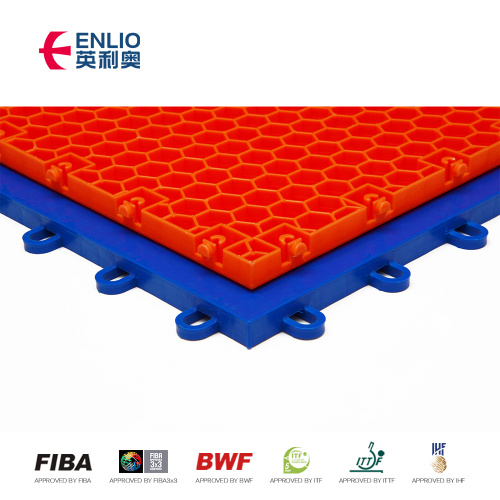 Indoor Futsal Court Interlock -tegels te koop aangepaste PP