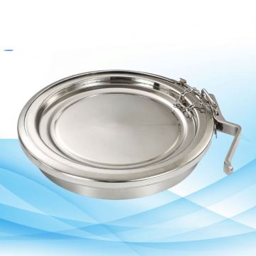 SS316L 304 Stainless Steel Round Pressure Manhole Cover with Sight Glass