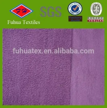 Fuhua Textile 100% polyester suede fabric for sofa