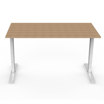 Two Legs Standing Desk Hydraulic Adjustable Computer Table Automatic Height Factory