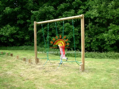 Rope Weaver Balance Net Playground Equipment for Kids