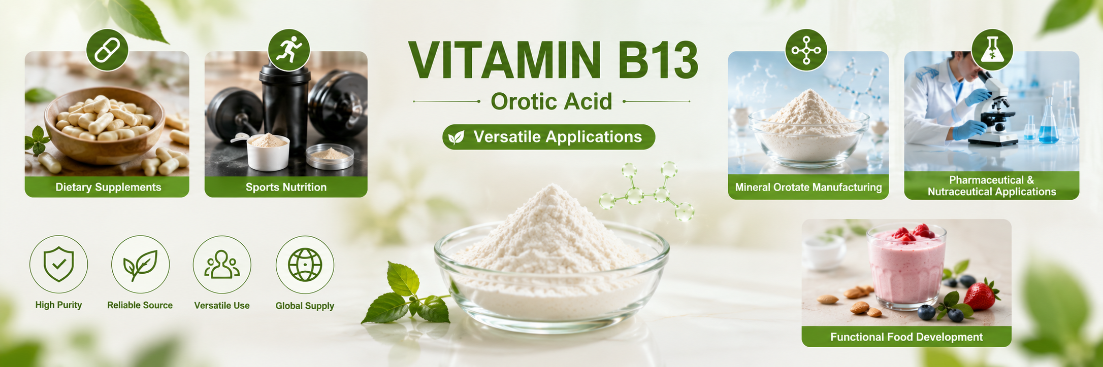 Orotic Acid Vitamin B13